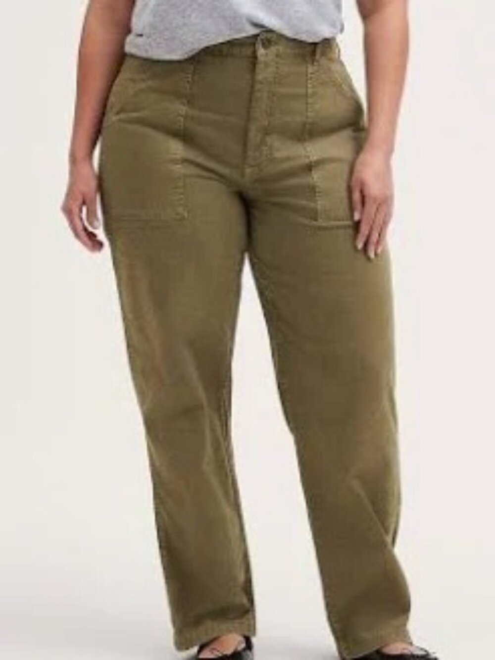 Madewell Plus Curvy Perfect Vintage Straight Workwear Pants Size 20W NWT